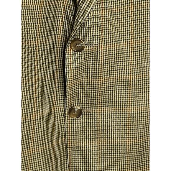 Lauren Ralph Lauren Men's Blazer Houndstooth Brown - Picture 5 of 8